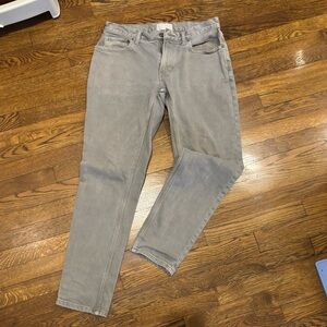 Everlane Slim Fit Jean in Sage Green